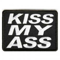Našitek Kiss My Ass