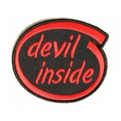 Našitek Devil inside