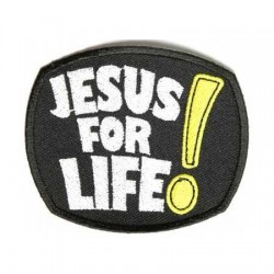 Našitek Jesus for life